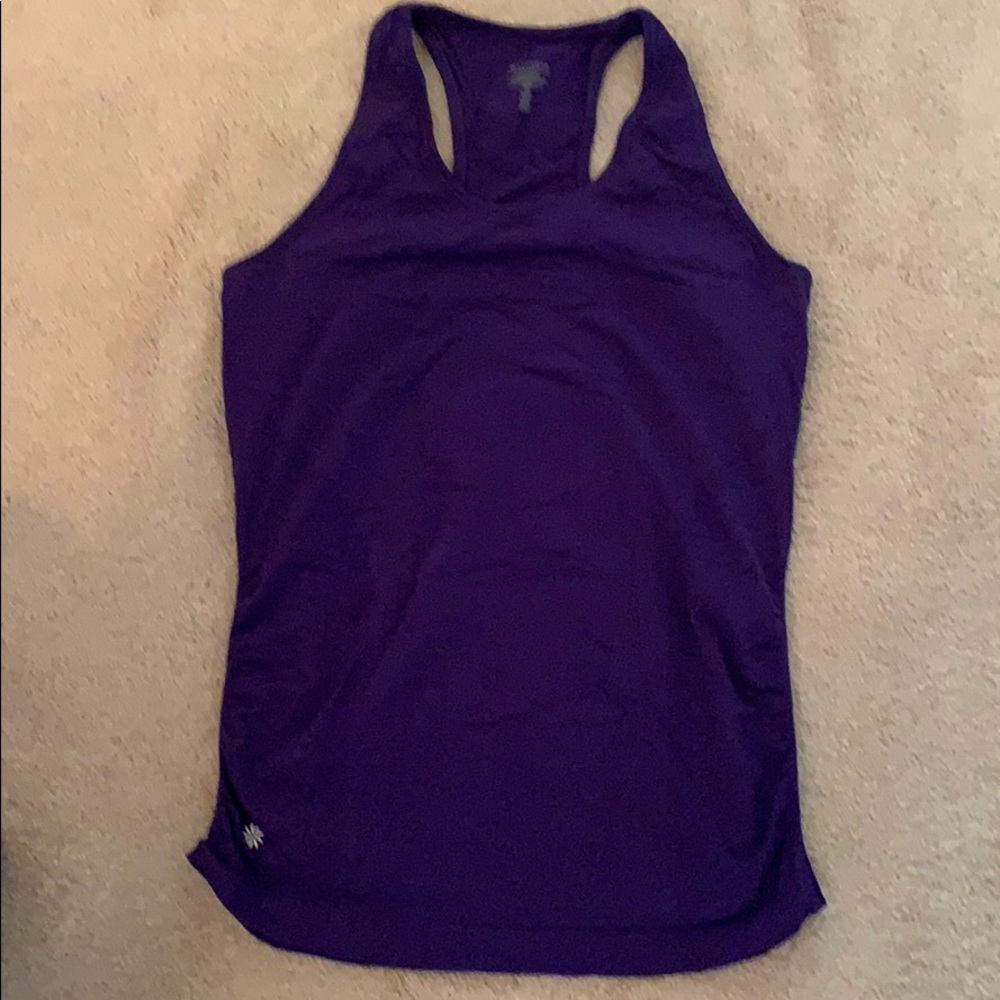 Athleta purple tank top